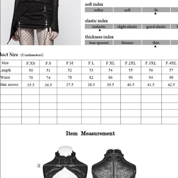 Dolls Kill Gothic Black Lace Vest - Picture 2 of 2